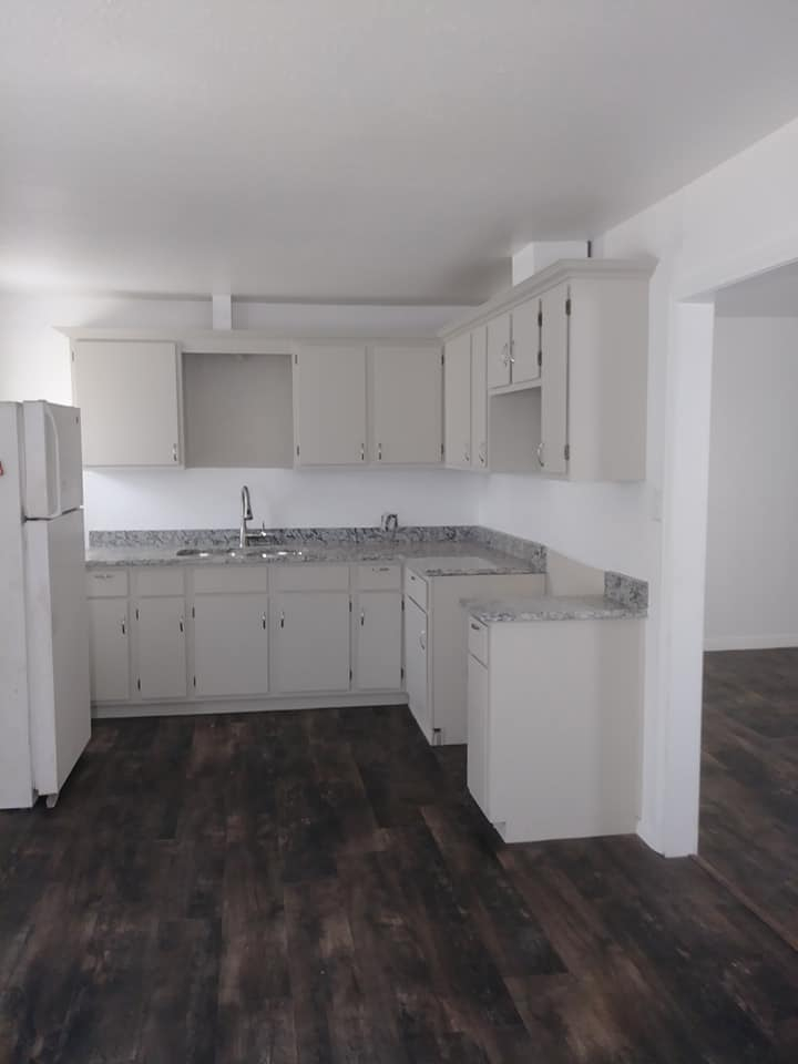 Exterior home painting showing crisp siding and trim work